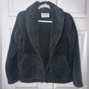 REI Co-Op Dark Gray Teddy Jacket